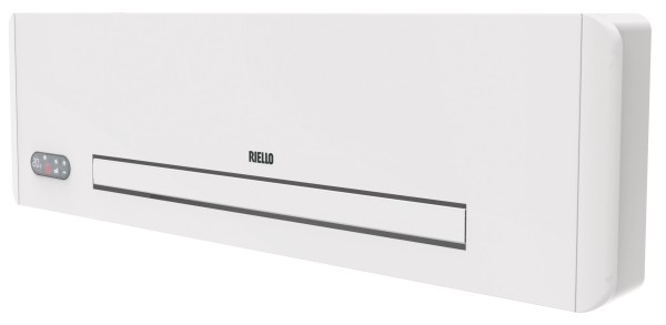 Ventilconvettore Fan Coil a parete Riello Design Wall 23 completo di telecomando 2,3 kW cod. 20186362