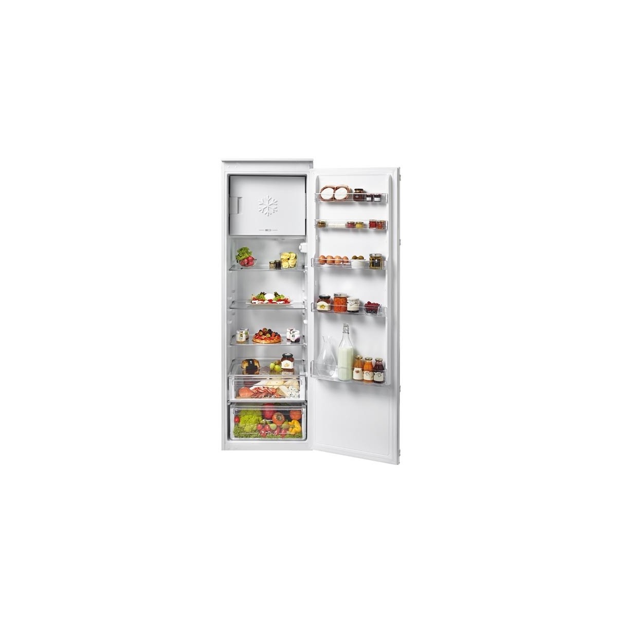 Image of Frigorifero Monoporta da Incasso Candy 286 Litri CFBO3550E/N (A177xL54xP54) Classe F