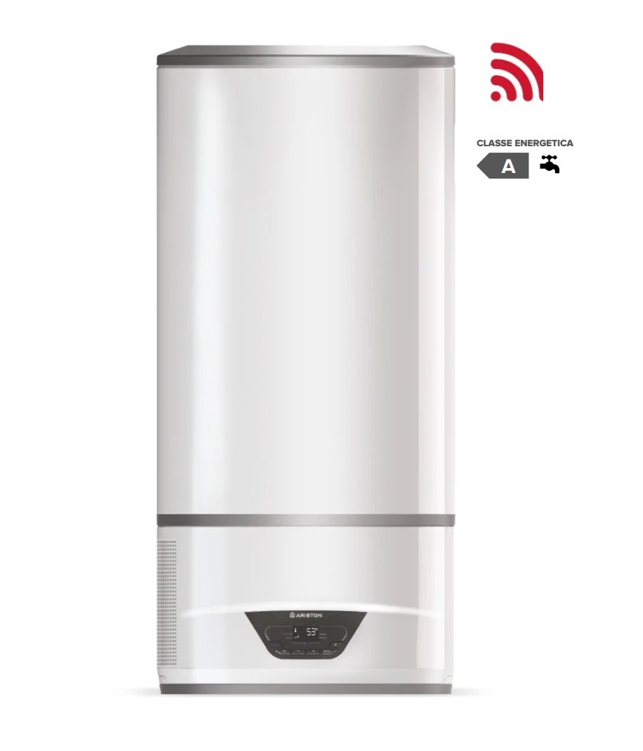 Image of Scaldabagno Elettrico ad accumulo Ariston Lydos Hybrid WiFi 100 EU con tecnologia ibrida Classe A