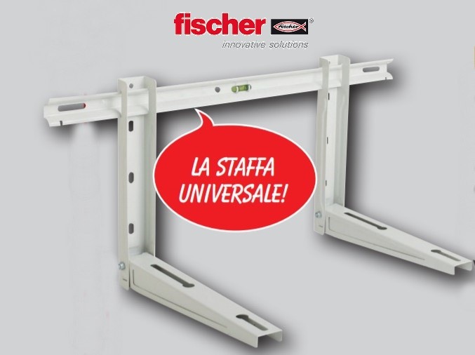 Image of Staffa Supporto FISCHER Per Climatizzatori Dual e Trial Split KLIMA KLIK 465x400x780