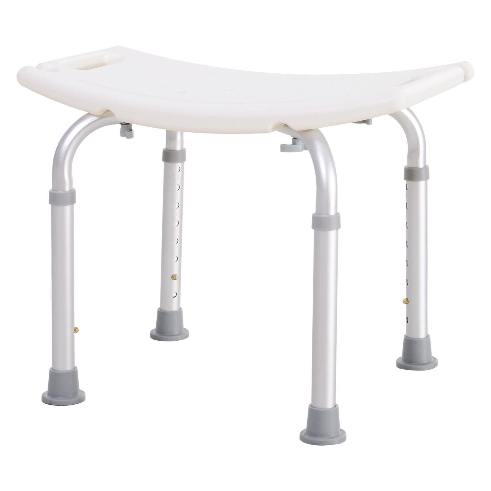 Image of Easycomfort Sgabello Sedile Sedia per Doccia Bagno, Antiscivolo, Altezza Regolabile