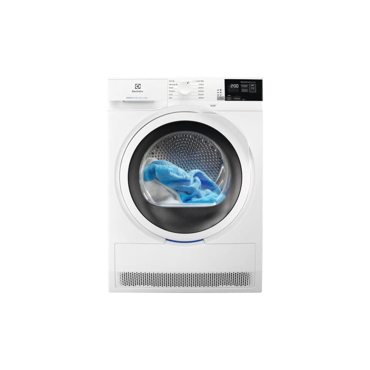 Image of Asciugatrice Pompa di Calore 8 kg Electrolux EW7HA482 PerfectCare 700 GentleCare SensiCare (A85xL59,6xP63,8) Classe  A++