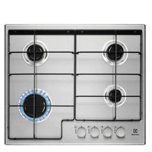 Image of Piano Cottura a Gas Electrolux EGS6424X 4 Fuochi 60 cm (LxP) 59,5x51 cm 949640912