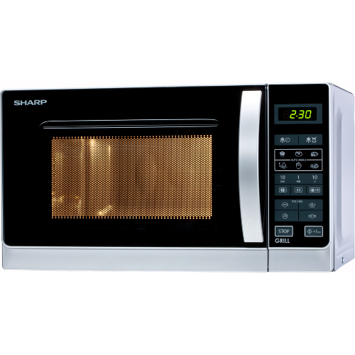 Image of Microonde Combinato Sharp R642INW 20 Litri 800 W (A25,7xL43,9xP35,8) argento