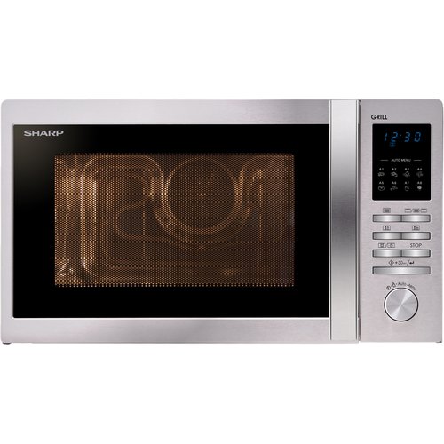 Image of Microonde Sharp R722STWE 25 Litri 900 W (A30,6xL51,3xP42,9) Inox