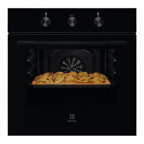 Image of Forno Elettrico Ventilato Da Incasso Electrolux Serie 300 Kohhh00Bk3 58 Litri Classe A (A59xL59,4xP56) Nero