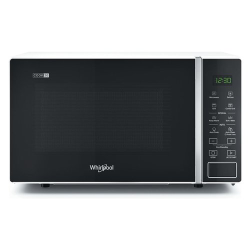 Image of Forno A Microonde Whirlpool Mwp203W 700 W 20 Litri (A26,2xL45,2xP36,3) Bianco Grill Al Quarzo