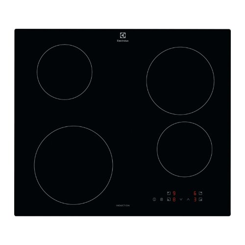 Image of Piano Cottura A Induzione Electrolux Serie 300 KIB60424CK 4 Fuochi (L59xP52) Vetroceramica Nero