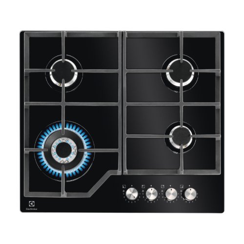 Image of Piano Cottura A Gas Electrolux Serie 600 KGG64362K 4 Fuochi (L59xP52) Nero