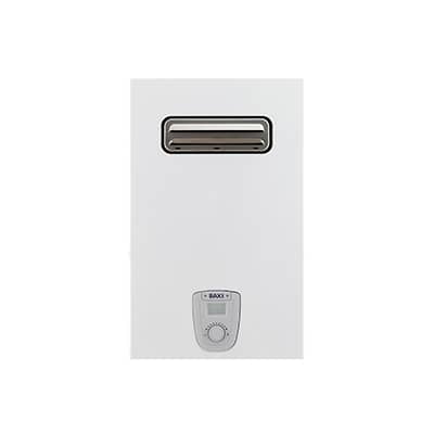 Image of Scaldabagno a Gas Baxi Acquaprojet Blue Air 11 Fi Camera Stagna Da Esterno low NOx Metano