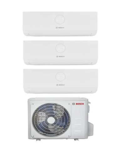 Image of Climatizzatore Condizionatore Bosch Trial Split Inverter serie CLIMATE 3000i 7+9+18 con CL5000M 79/3 E R-32 Wi-Fi Optional 7000+9000+18000