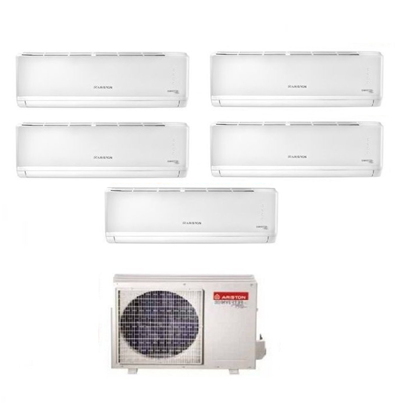 Image of CLIMATIZZATORE CONDIZIONATORE ARISTON PENTA SPLIT INVERTER serie ALYS PLUS 9+9+9+9+9 con PENTA 121 XD8C-O R-32 Wi-Fi OPTIONAL 9000+9000+9000+9000+9000