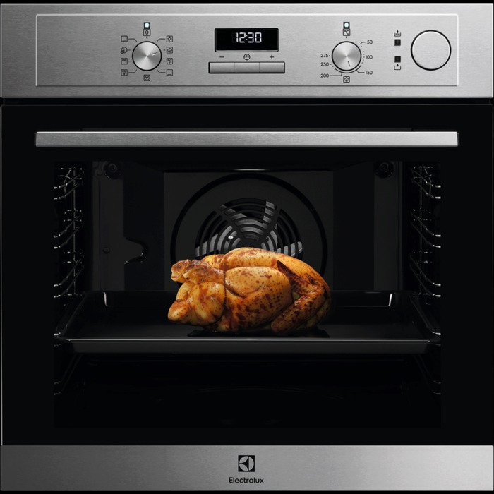 Forno A Vapore Electrolux LOC3S40X2 72 Litri Classe A (A58,9xL59,4xP56,9) SteamCrisp Serie 700 Aqua Cleaning Inox