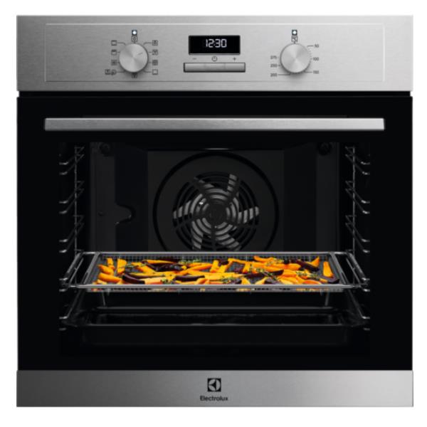Image of Forno Elettrico Ventilato Electrolux Multi EOM3H04X 700 AirFry 72 Litri Classe A+ (A58,9xL59,4xP56,8) Inox