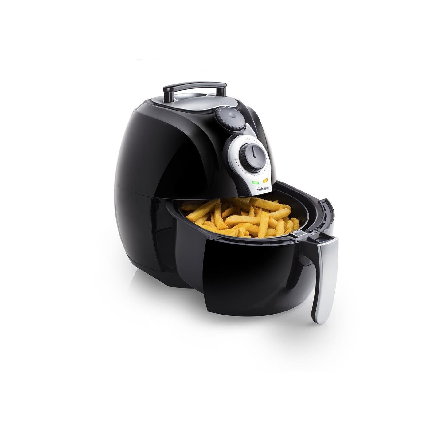 Image of Pronta consegna - Tristar friggitrice elettrica ad aria calda per preparazione cibi XL 3.2LT 1500W FR-6990 nero