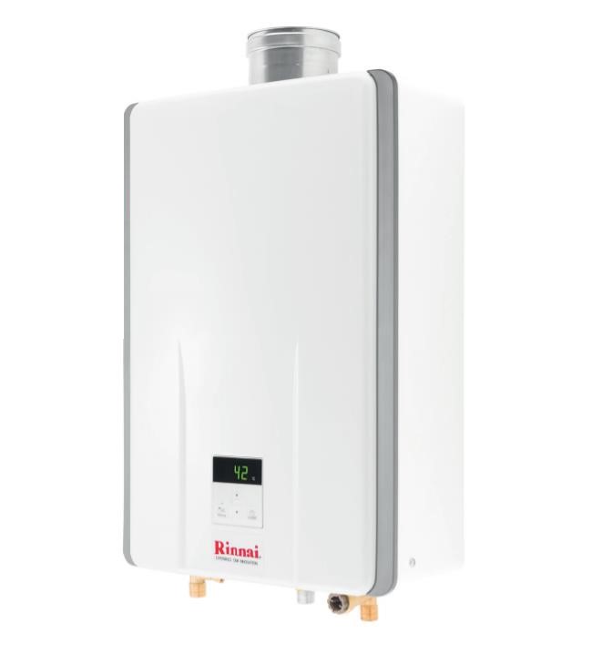 Image of Scaldacqua Scaldabagno a Gas RINNAI INFINITY 17i completo di kit fumi cod. REU-A1720FFU GPL - NEW