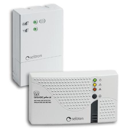 Image of Kit Rilevatore Fughe di Gas Metano Seitron Segugio Wireless codice KGM001