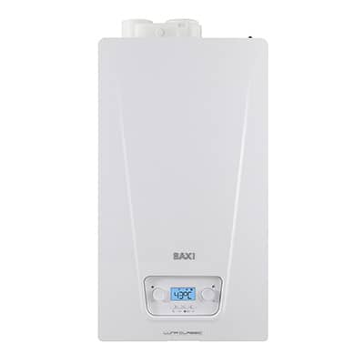 Caldaia a Condensazione Baxi Duo-Tec Compact E 24 kW Metano/Gpl con Kit Scarico Fumi