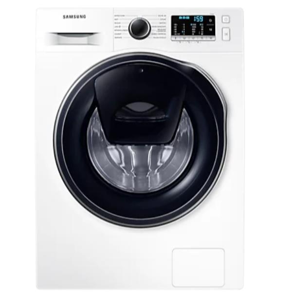 Image of Lavatrice a Carico Frontale Samsung 8 Kg Slim WW8NK52E0VW Classe C (A85xP45,6xL60) 1200 Giri Addwash Ecolavaggio Vapore igienizzante