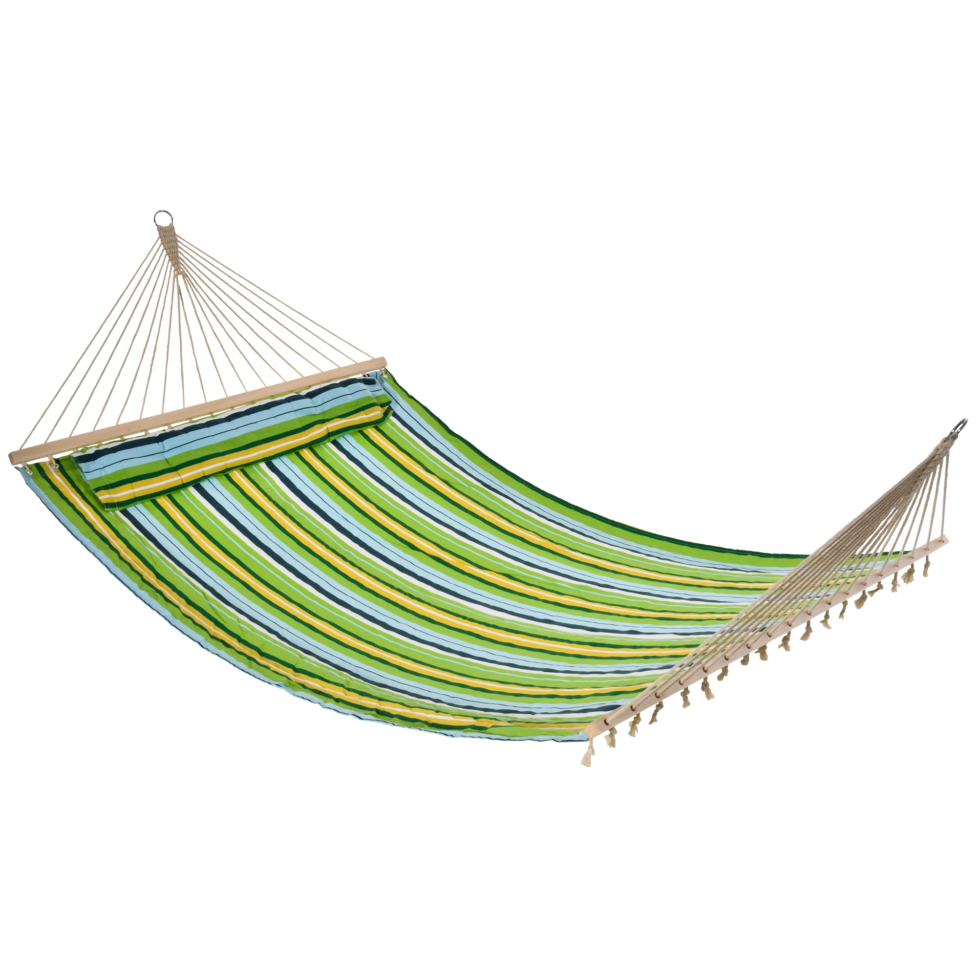 Easycomfort Amaca da Giardino per 1-2 Persone Max 180kg da Interni ed Esterni con Cuscino Removibile 400x140cm