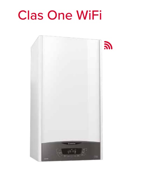 Caldaia a Condensazione Ariston CLAS ONE WiFi 30 kW Metano/Gpl Con Kit Scarico Fumi