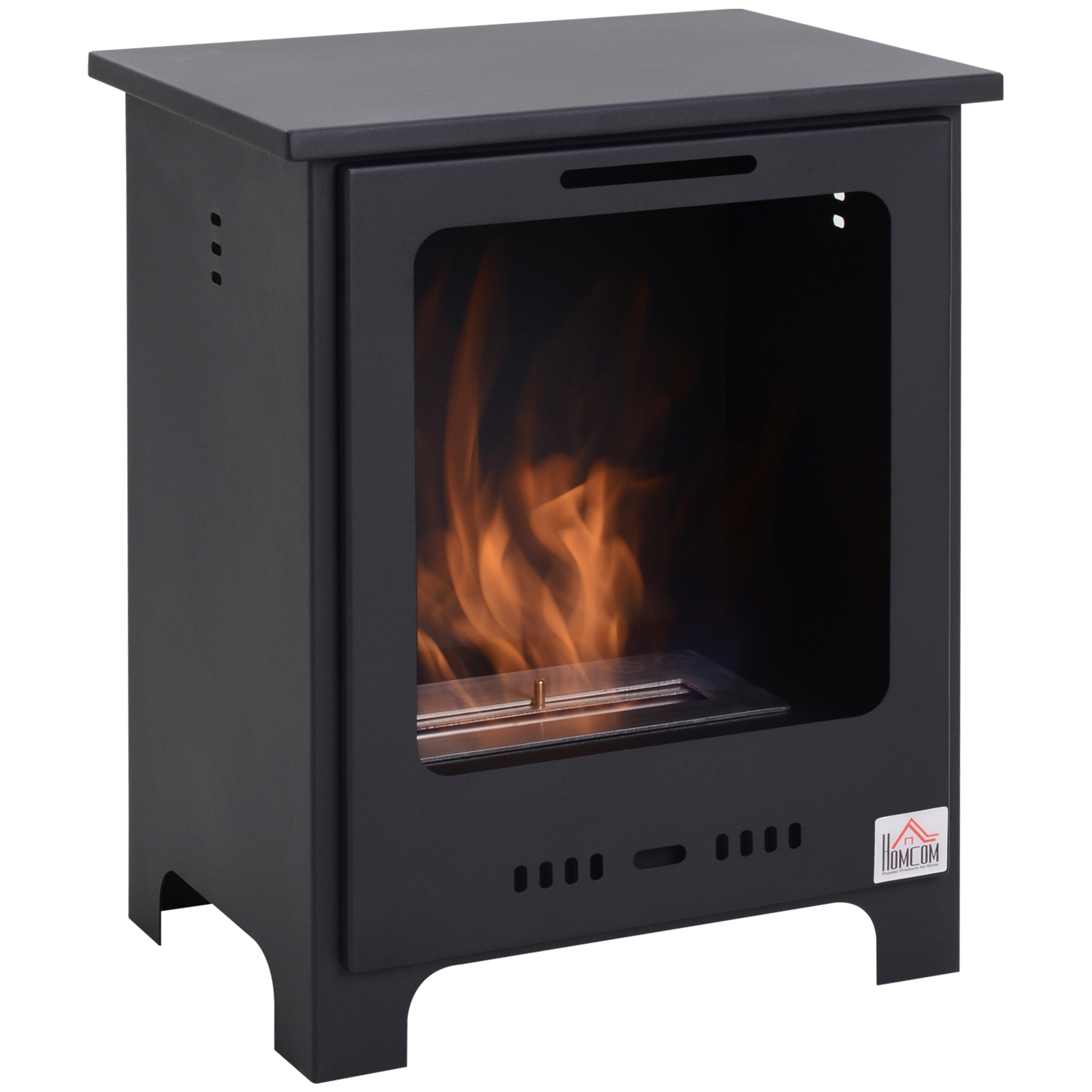 Easycomfort Caminetto a Bioetanolo Più Efficiente ed Ambientale Capacità Massima Combustile 0.9 Litri per una Fiamma fino a 3 Ore