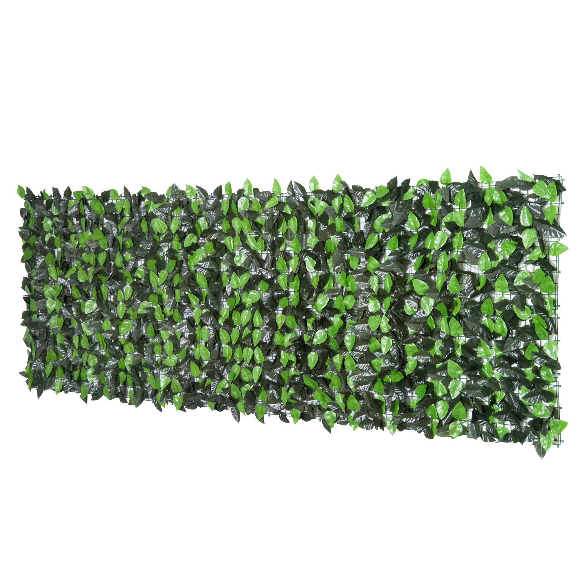 Easycomfort Rotolo di Siepe Artificiale 3x1 m in PE e Tessuto per Balcone e Giardino, Verde Chiaro e Verde Scuro