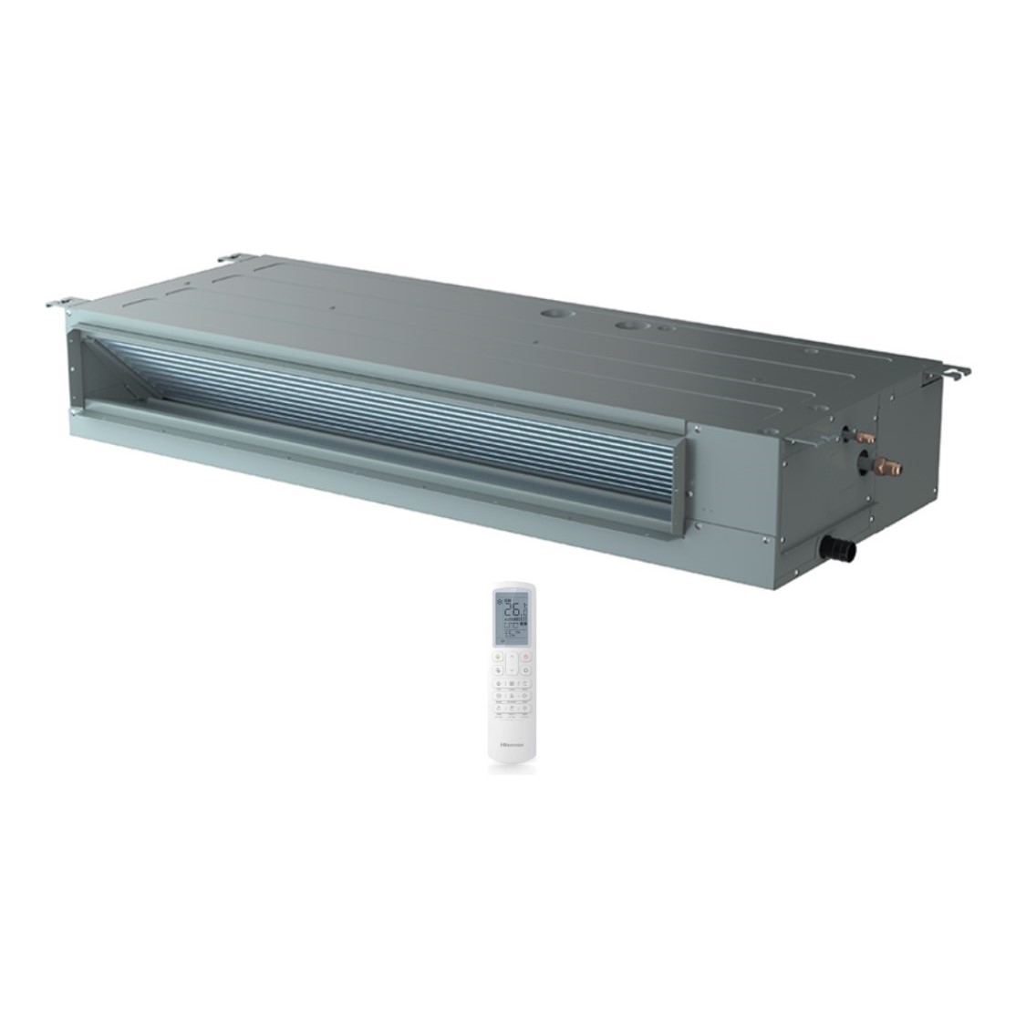 Unità Interna Canalizzabile Hisense 9000 Btu ADT26UX4RBL8 R-32 Wi-Fi Optional con Telecomando di serie