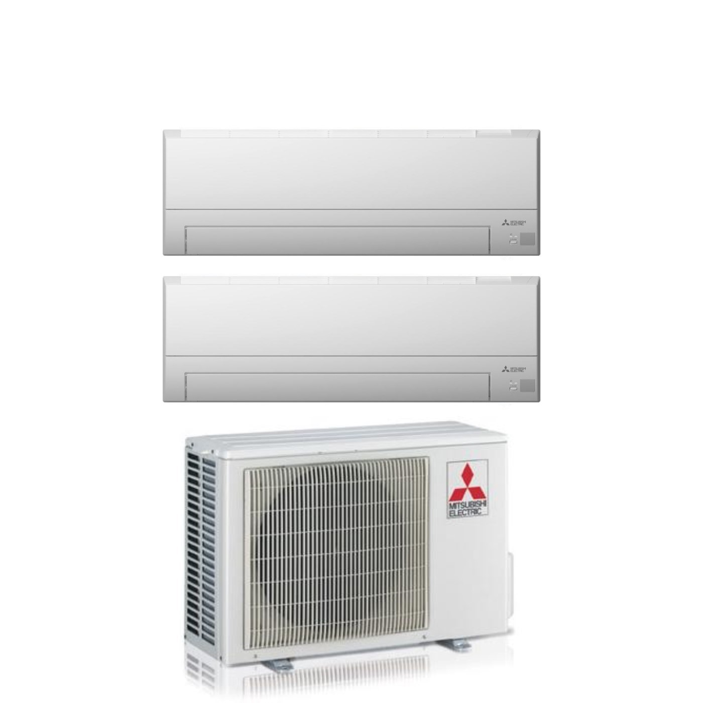 Condizionatore Dual Split Mitsubishi Electric MSZ-BT 12+12 con MXZ-2F53VF Wi-Fi Integrato