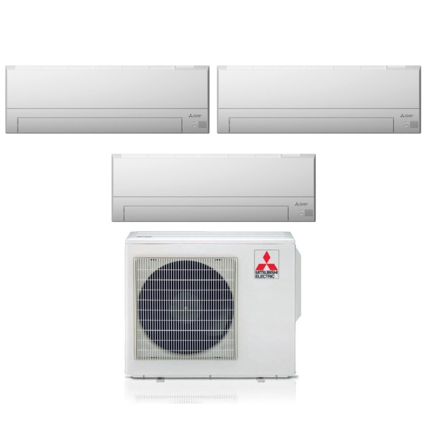 Condizionatore Trial Split Mitsubishi Electric MSZ-BT 12+12+12 con MXZ-3F68VF Wi-Fi Integrato