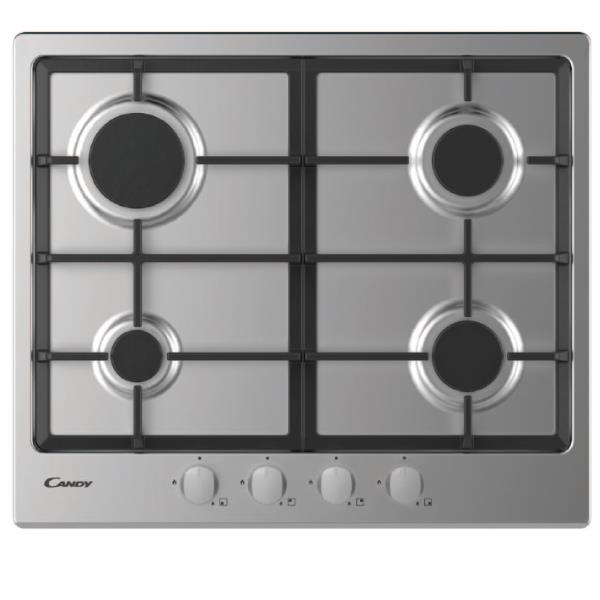 Image of Piano cottura a gas Candy su Metallo Piano in acciaio inox 4 zone di cottura codice CHG6BRX
