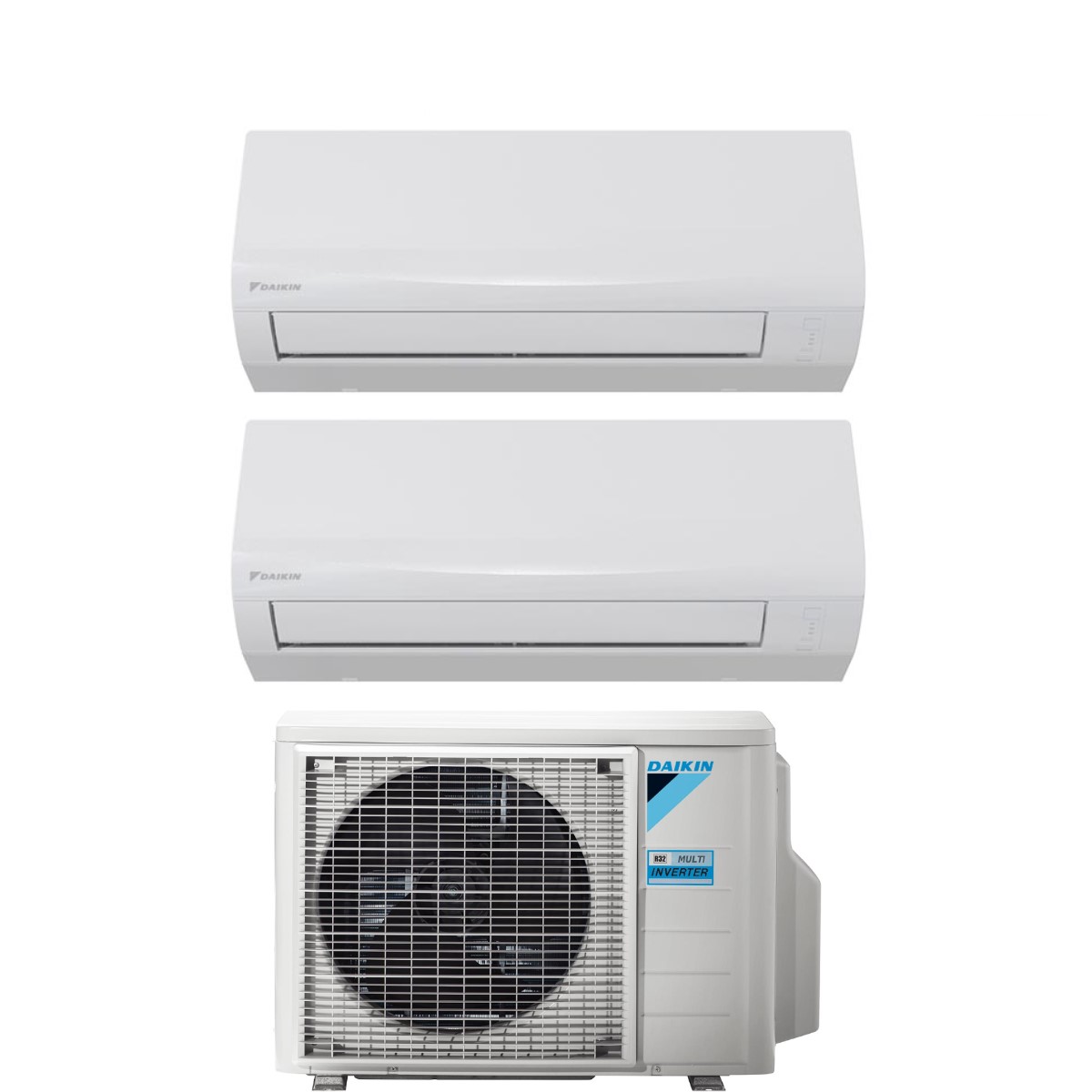 Condizionatore Daikin Dual Split Inverter serie SENSIRA 9+9 con 2MXF40A R-32 Wi-Fi Optional 9000+9000