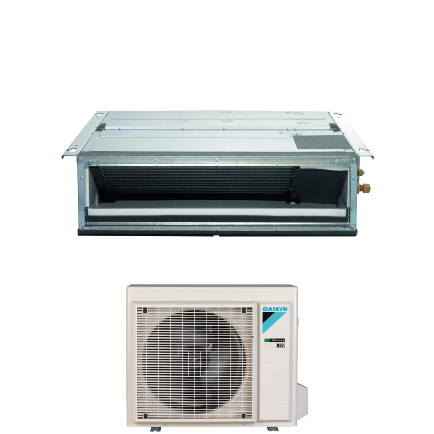 Condizionatore Canalizzato Daikin 9000 Btu FDXM25F9 R-32 Wi-Fi Optional Garanzia Italiana