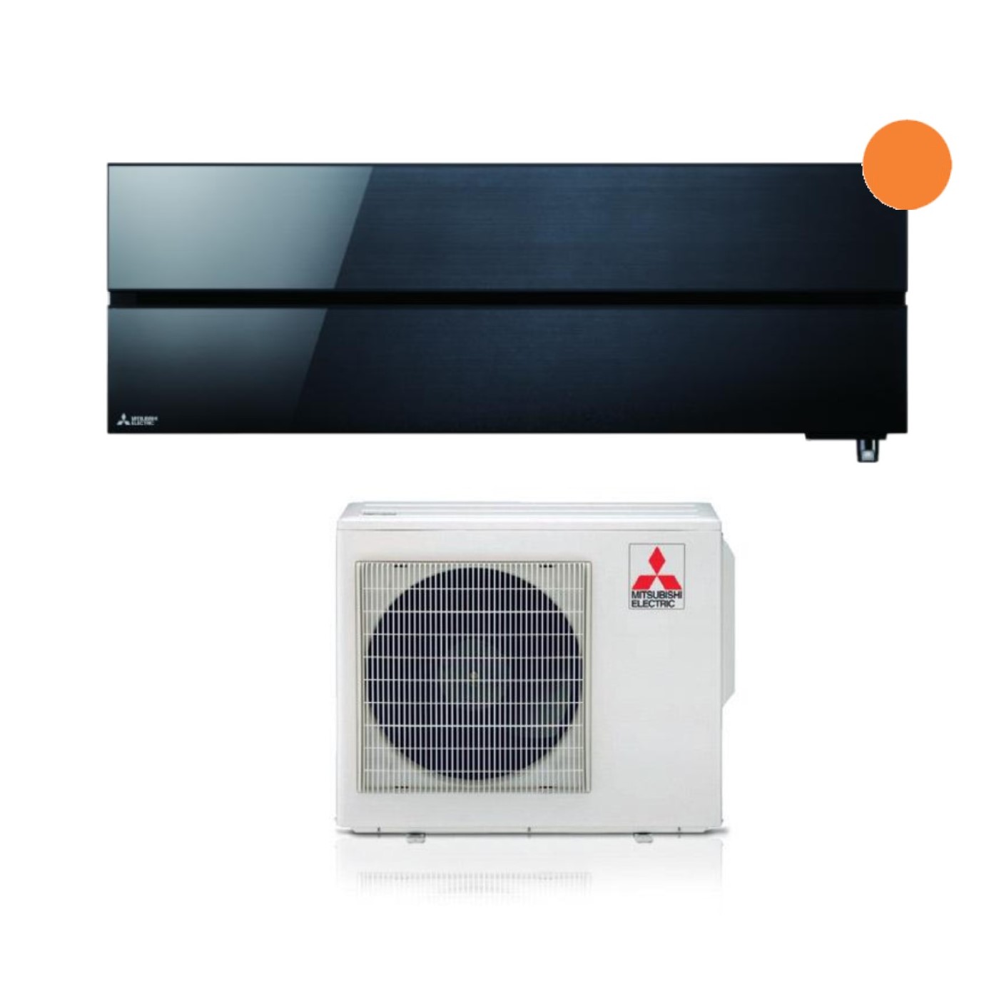 Condizionatore Mitsubishi Electric Kirigamine Style 18000 Btu MSZ-LN50VGB Onyx Black R-32 Wi-Fi Integrato