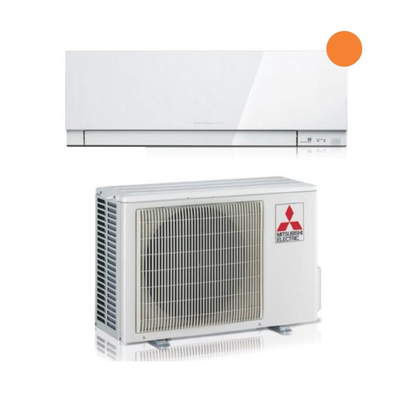 Condizionatore Mitsubishi Electric Kirigamine Zen White 9000 Btu Wi-Fi R-32 Integrato