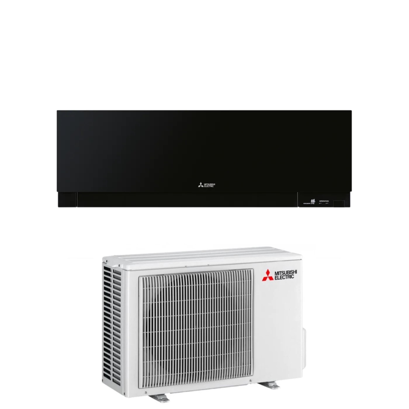 Condizionatore Mitsubishi Electric Kirigamine Zen Black 12000 Btu R-32 Wi-Fi Integrato