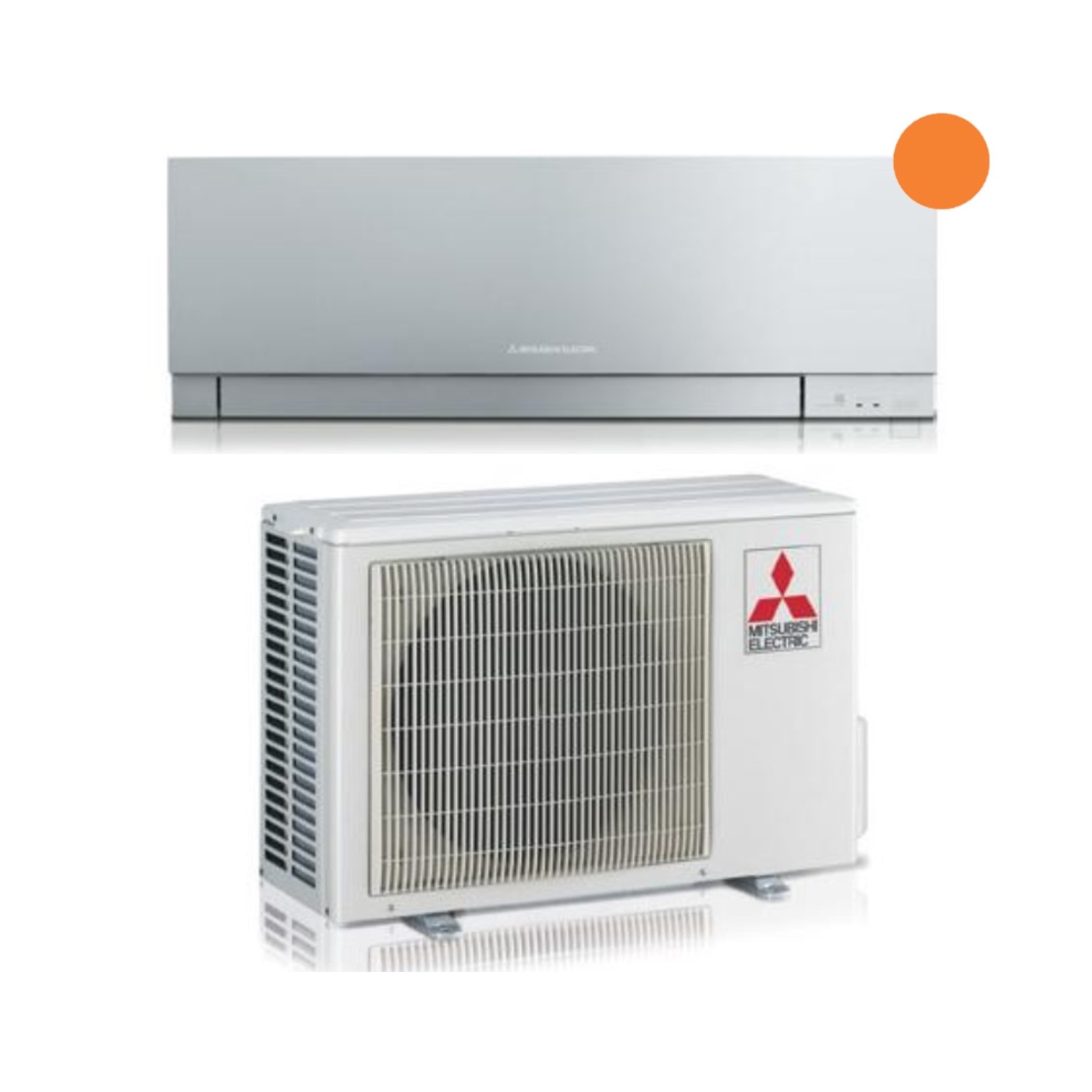 Condizionatore Mitsubishi Electric Kirigamine Zen Silver 12000 btu R-32 Wi-Fi Integrato