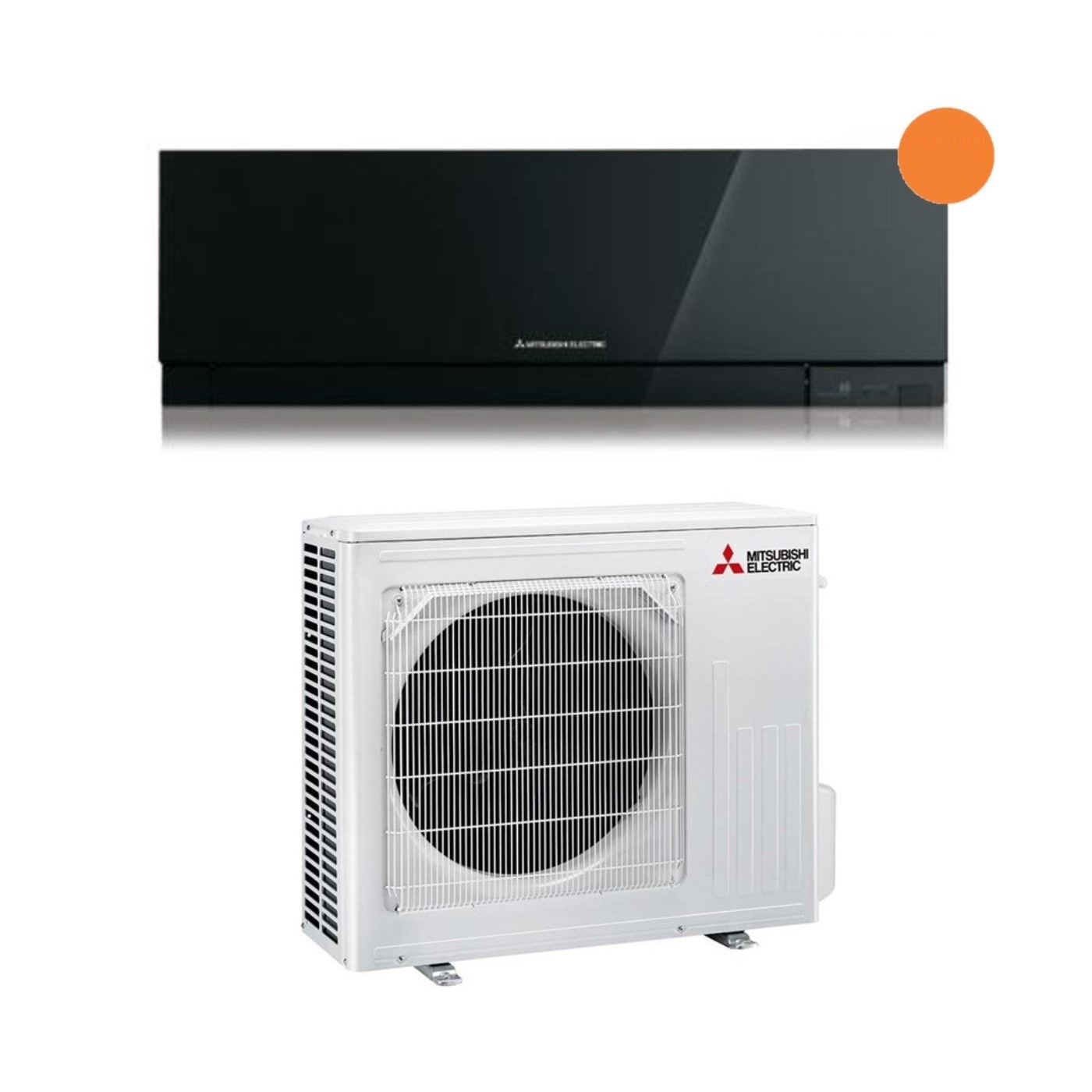 Condizionatore Mitsubishi Electric Kirigamine Zen Black 18000 Btu R-32 Wi-Fi Integrato