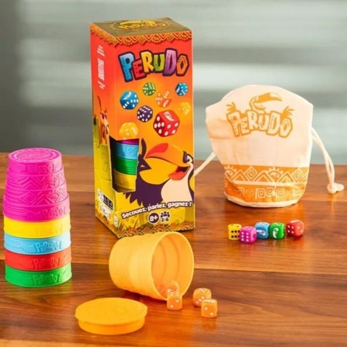 Gioco Da Tavolo Perudo Nuova Edizione Dadi Party Game Tucano Italiano Asmodee 