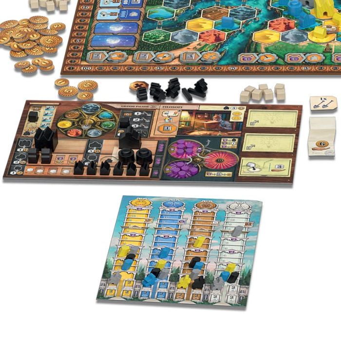 Gioco Da Tavolo Terra Mystica L'era Delle Scoperte Italiano Cranio C Reations