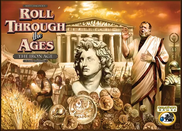 Gioco Da Tavolo Roll Through The Ages The Iron Age Dadi Gryphon Games