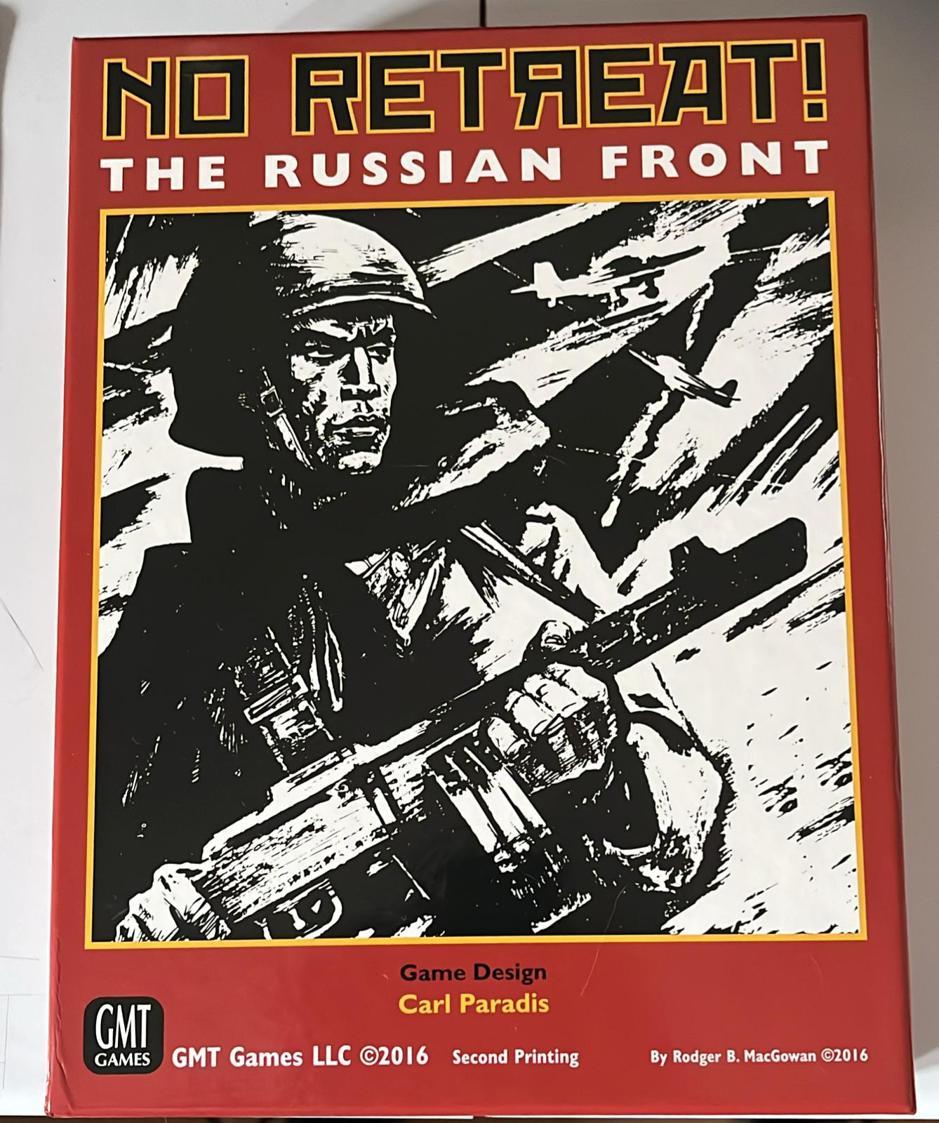 Gioco Da Tavolo Usato No Retreat The Russian Front Gmt Inglese 2 Due Giocatori
