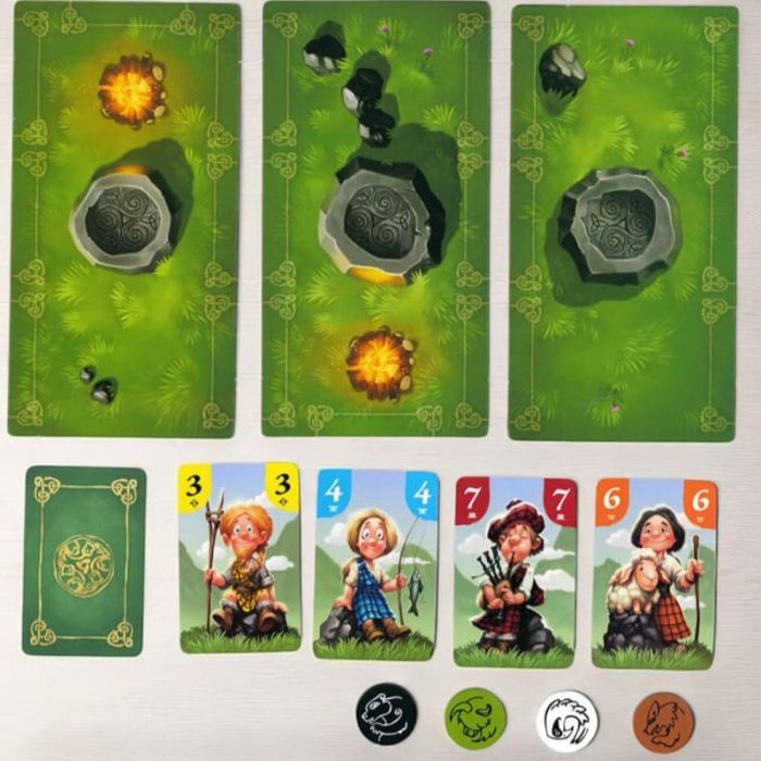 Gioco Da Tavolo Clan Di Scozia Gate On Games Italiano Colovini Carte Highlander