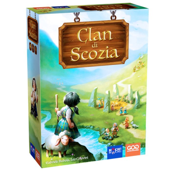 Gioco Da Tavolo Clan Di Scozia Gate On Games Italiano Colovini Carte Highlander