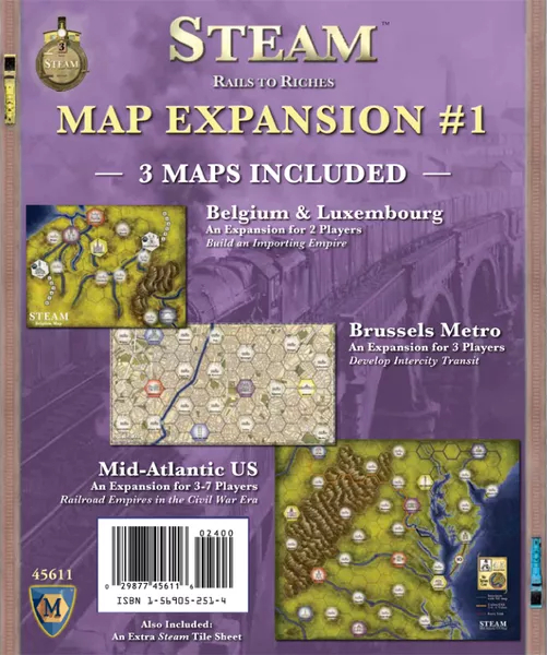 Steam Mappe Aggiuntive #1 Mappe Bruxelles Lussemburgo Stati Uniti Espansione