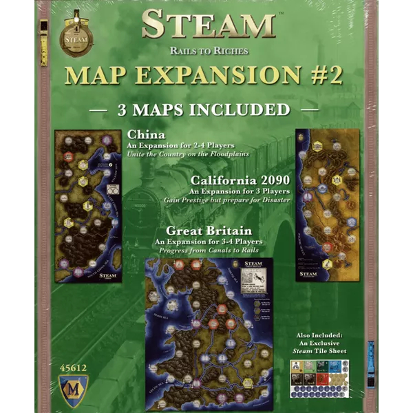 Steam Mappe Aggiuntive #2 Mappe Cina Gran Bretagna California 2090 Espansione