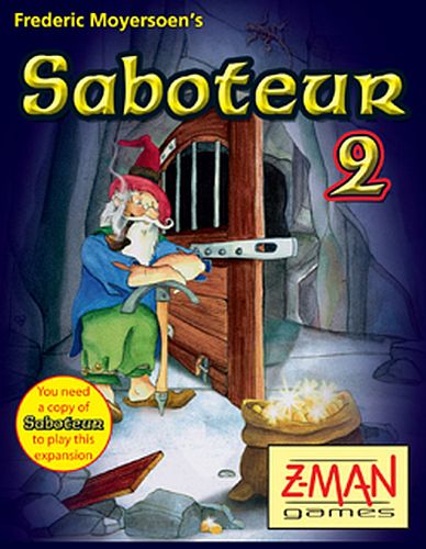Saboteur 2 Espansione Inglese Z-Man Games Party Game Carte Bluff Deduzione