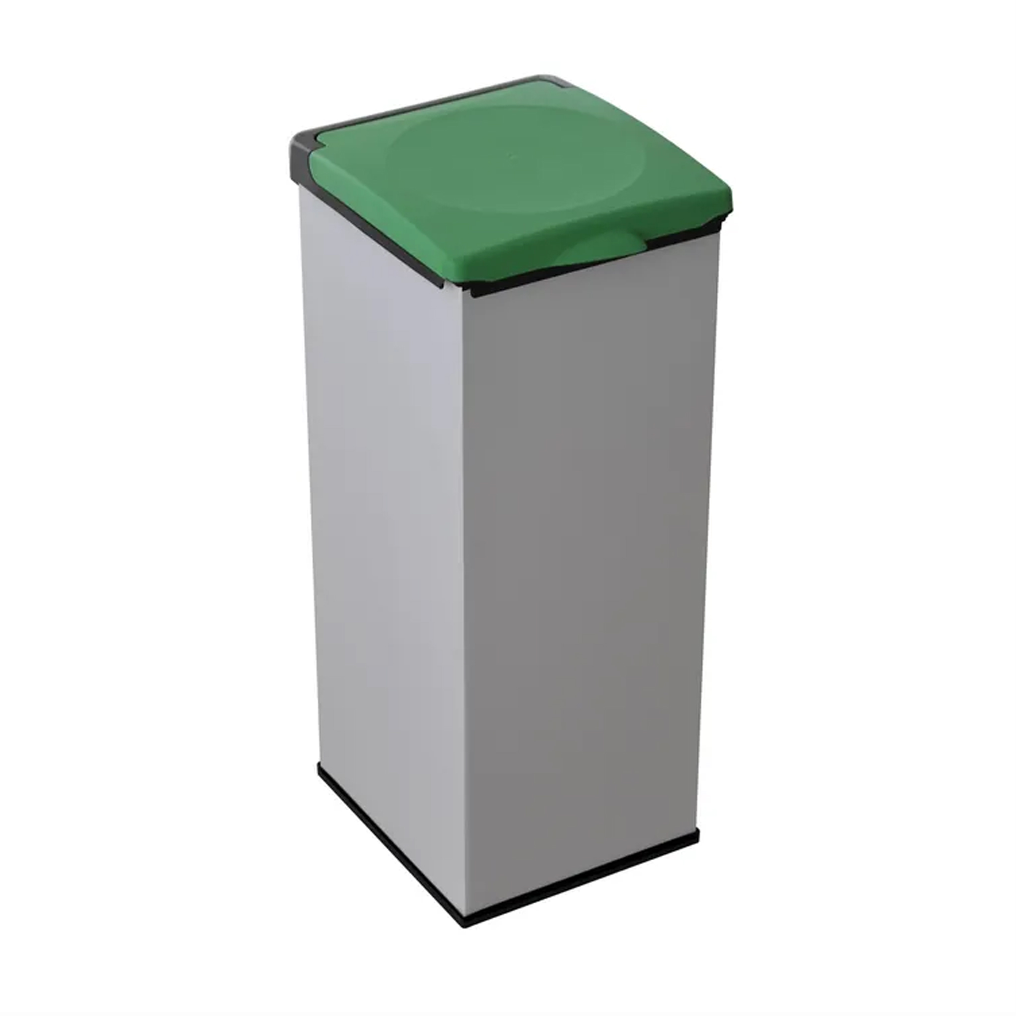Image of Contenitore Pattumiera Portasacco Raccolta Differenziata Verde 32X35X80cm 7413C12