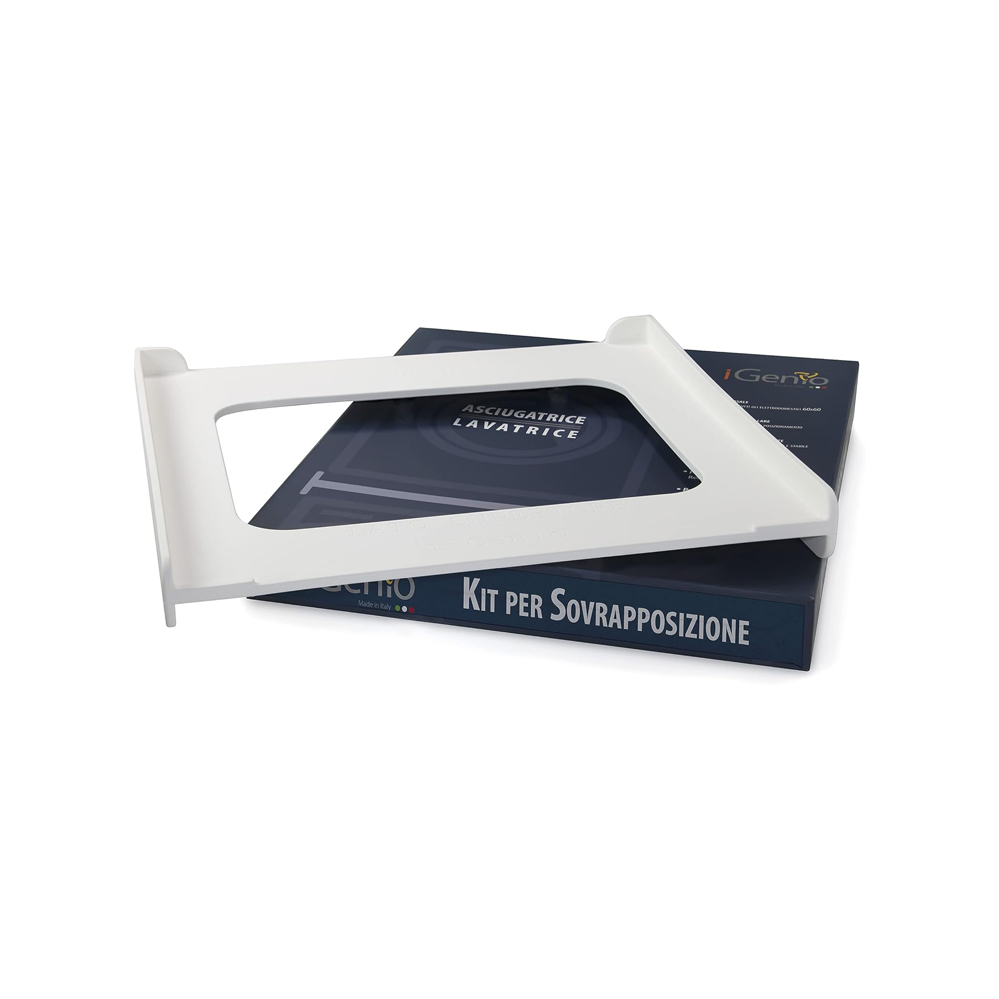 Image of Kit per Sovrapposizione Colonna Lavatrice Asciugatrice Universale - 60X60 cm