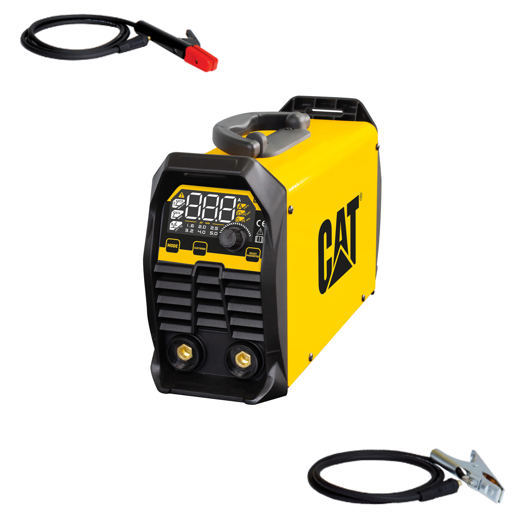Image of Saldatrice Inverter CAT160A 230V Con Impostazioni Automatiche Per Elettrodo + Accessori